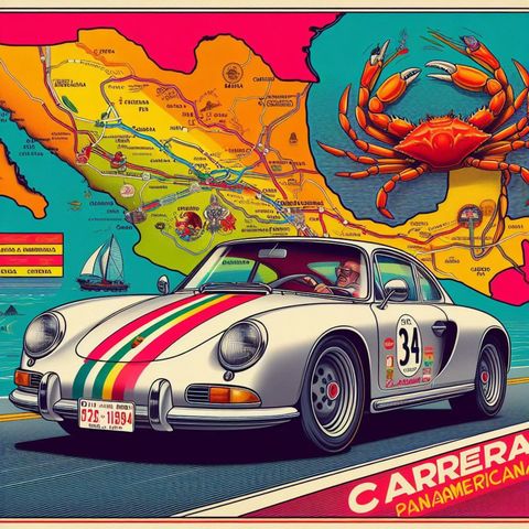 Carrera Panamericana y Porsche Carrera con Carlos Castillo