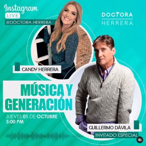 Música y Generación con Guillermo Dávila en Cuéntale tu caso a la Doctora Herrera