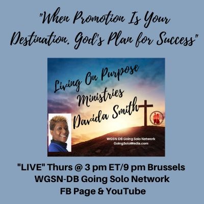 Part 1 - When Promotion Is Your Destination. God's Plan for Success