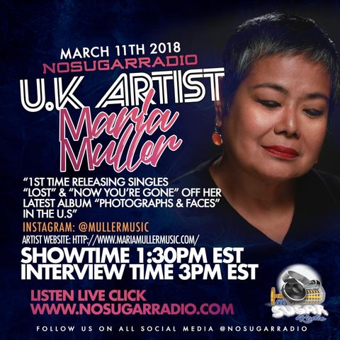 No Sugar Radio Show Episode #34 w/ UK Artist Maria Miller