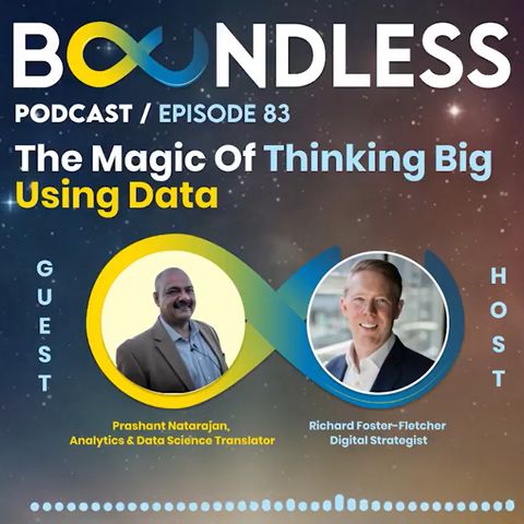 EP83: Prashant Natarajan, Analytics & Data Science Translator: The magic of thinking big using data