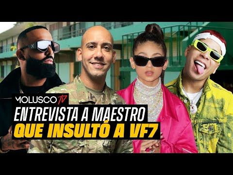 256. Eladio Carrión insulta maestro por ofender a cantante VF7. Maestro le responde aquí