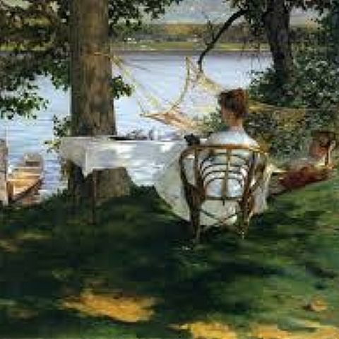 09 - Irving Ramsey Wiles – Afternoon tea on the terrace