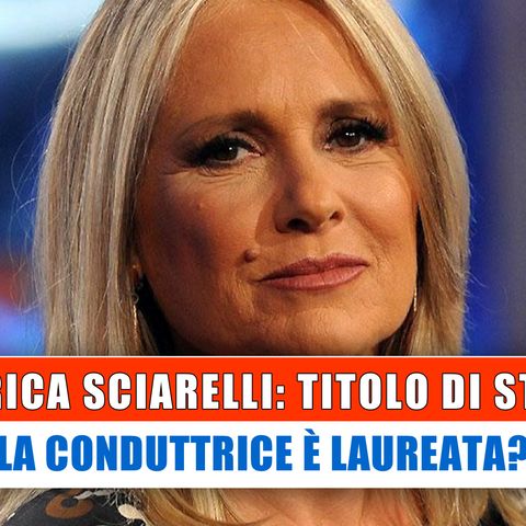 Federica Sciarelli, Titolo Di Studio: La Conduttrice E' Laureata?