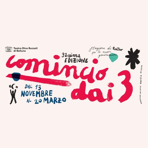 "Comincio dai 3", il teatro per le nuove generazioni. Con Daniela Nicosia.