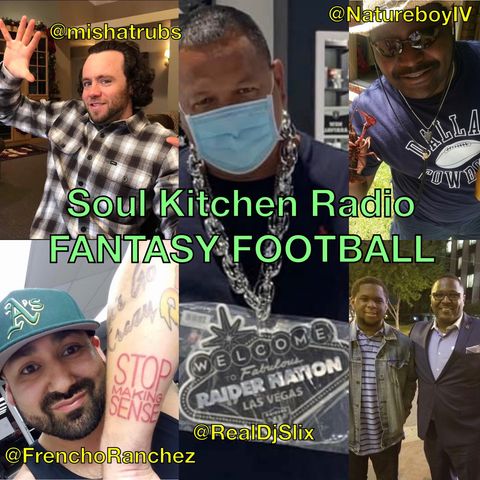 Soul kitchen radio fantasy Football Week2 / 2020