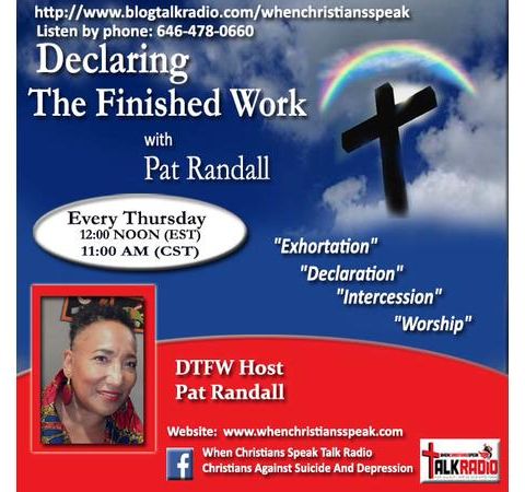 Part 2 "WHO DESERVES LOVE?" ON DECLARING THE FINISHED WORK WITH PAT RANDALL