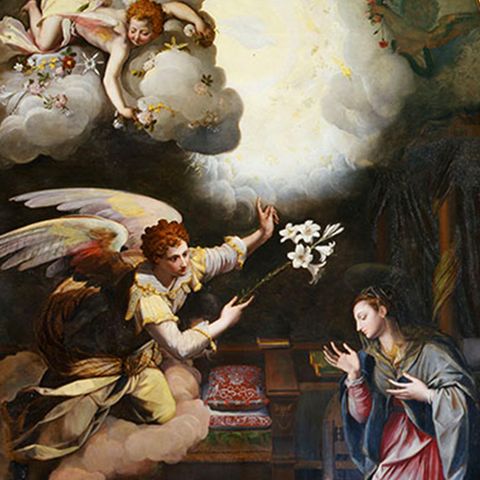 Agnolo Bronzino, Alessandro Allori - Annunciazione