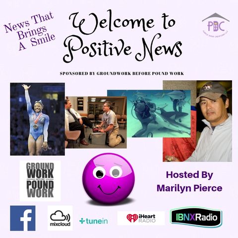 Positive News 11-13-18 A Weekly Segment on Live Life In The Purple Show with MLuV