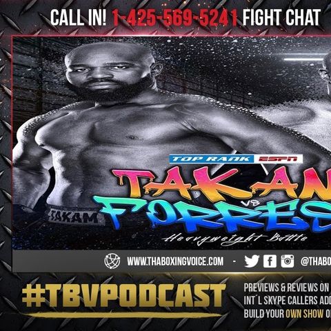 ☎️Carlos Takam vs. Jerry Forrest🔥Full Top Rank on ESPN Card❗️ Live Fight Chat🥊