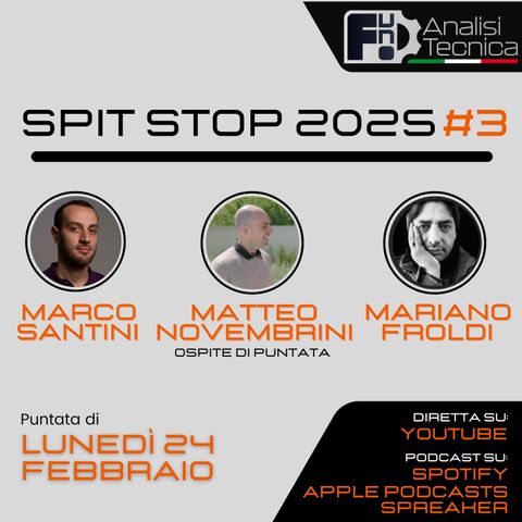 Spit Stop 2025 - Puntata 3 - LIVE con Matteo Novembrini