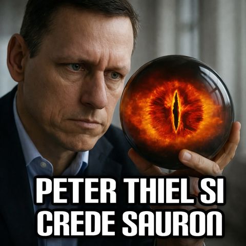 Peter Thiel si crede Sauron