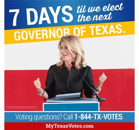 Wendy Davis running for Texas Governor  with Chris Brady Deputy Field Organizer