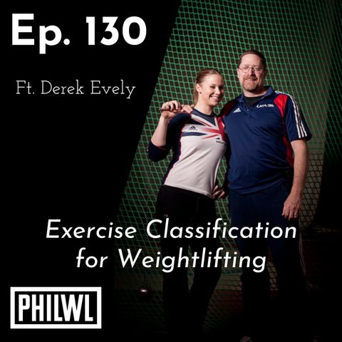 Ep. 130: Exercise Classification for Weightlifting w/Derek Evely