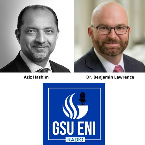 Aziz Hashim and Ben Lawrence with GSU Franchise Entrepreneurship