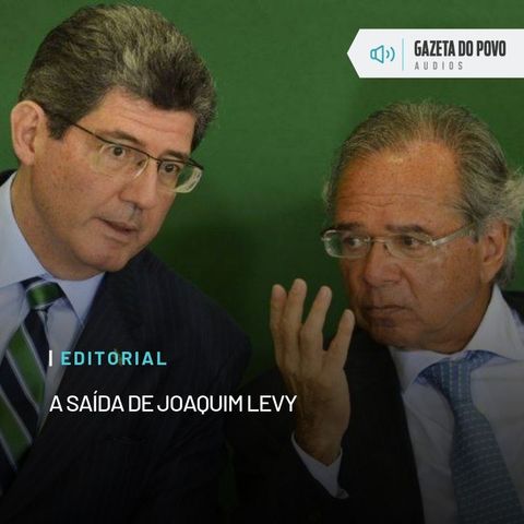 Editorial: A saída de Joaquim Levy