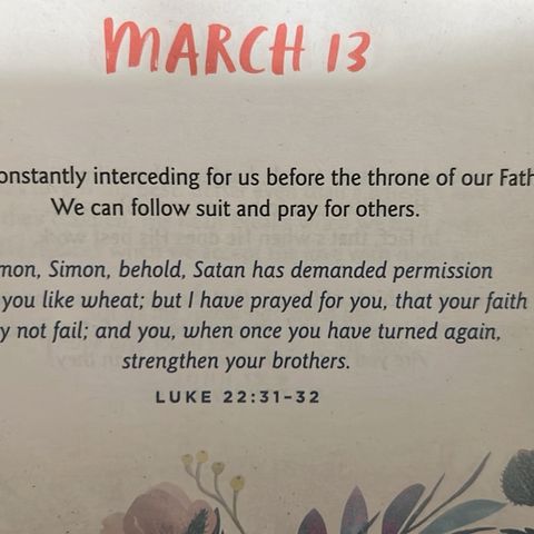Salmo 35 para 25 de Marzo