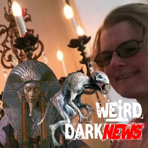 WOMAN TO MARRY CHANDELIER, ALIEN DNA IN PHARAOH, CHUPACABRA ARRIVES IN UFO, and MORE! #WeirdDarkNews