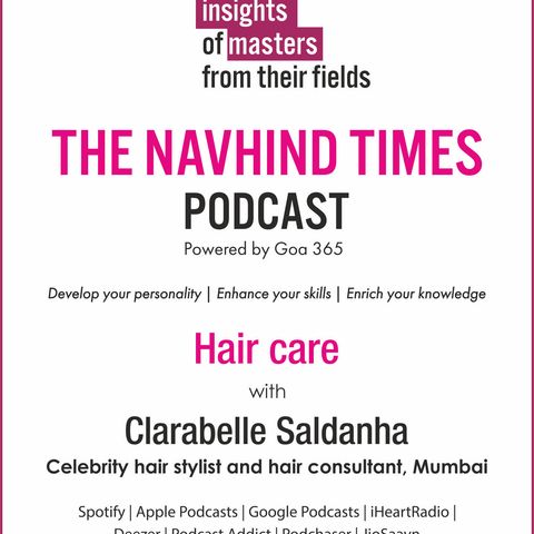 Insights of Masters -  Hair Care with Clarabelle Saldanha
