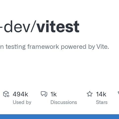 GitHub - vitest-dev/vitest: Next generation testing framework powered ...