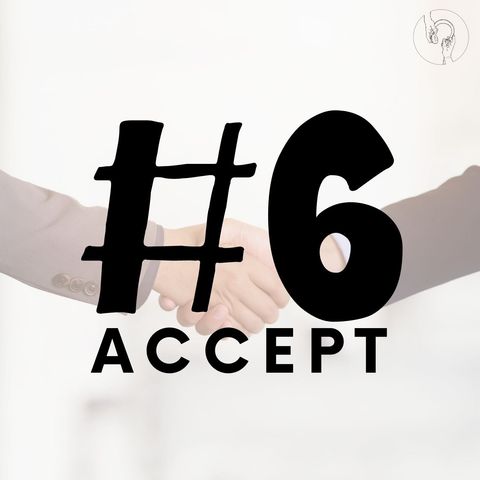 Sjette trin: Accept