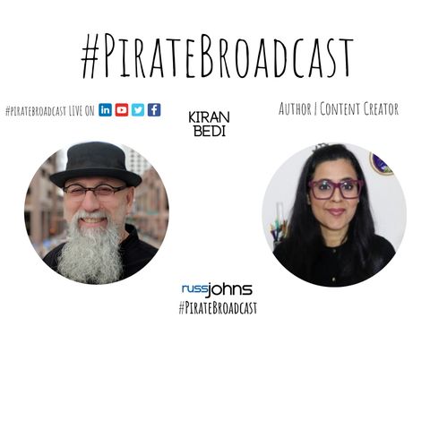 Catch Kiran Bedi on the PirateBroadcast
