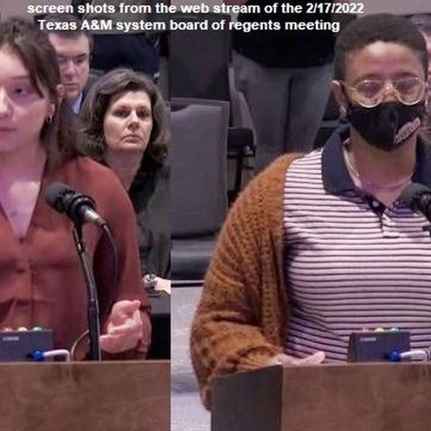 Texas A&M students are granted exemptions to the board of regents public comment policy