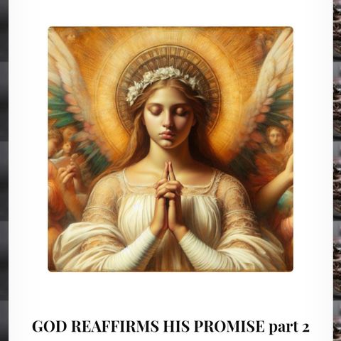 GOD Reaffirms His Promise part-2
