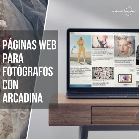 Páginas web para fotógrafos con ARCADINA