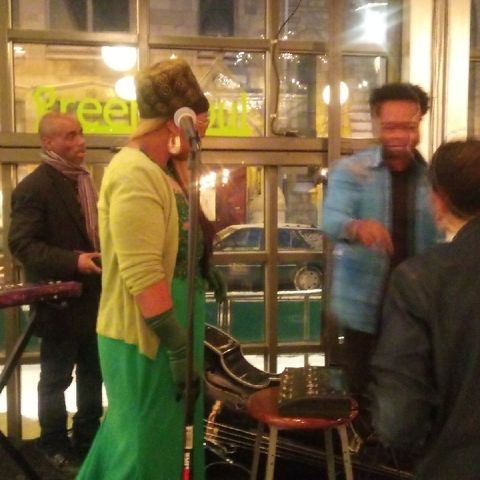 Green Goddess Sound check At Green Soul Cafe
