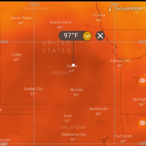 100° Heat heads to Midwest