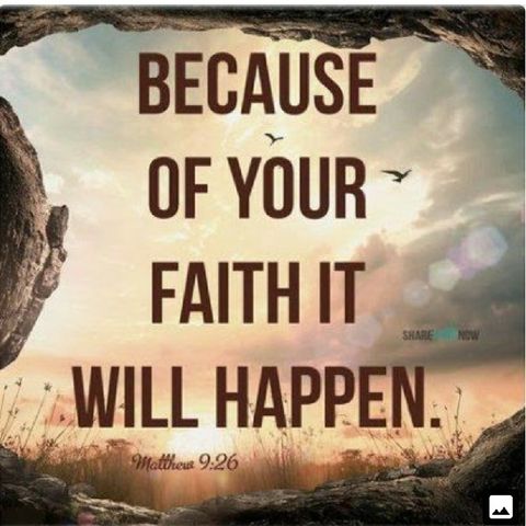 Your Faith Will Make it Happen