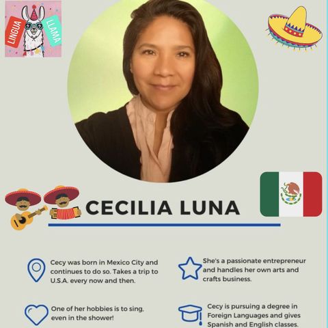 Episode 8 Presenting la "multitalentosa" Cecilia Artelunatico de Mexico