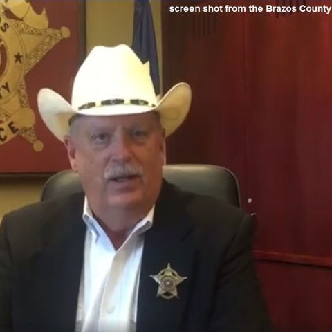 Brazos County sheriff Chris Kirk announces he is not seeking re-election in 2020