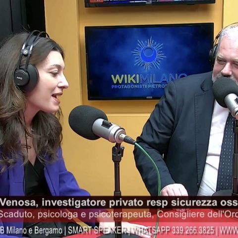 Gabriella Scaduto intervistata da Fabio Di Venosa su Radio Lombardia - WikiMilano