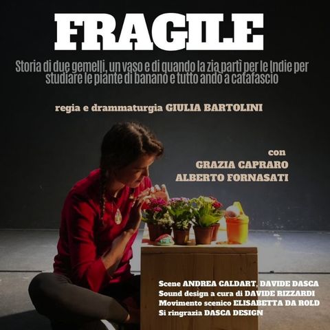 Fragile, anteprima nazionale dello spettacolo al BioFilmFestival.