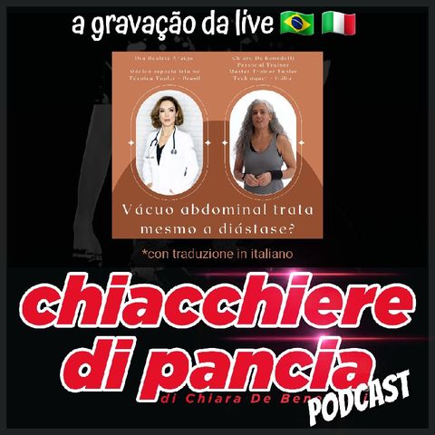 Live na Instagram com a Dr. Beatriz Araújo - o vácuo trata mesmo a diastase? *traduzione in Italiano