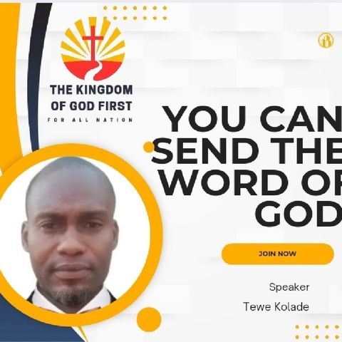 YOU CAN SEND THE WORD OF GOD!