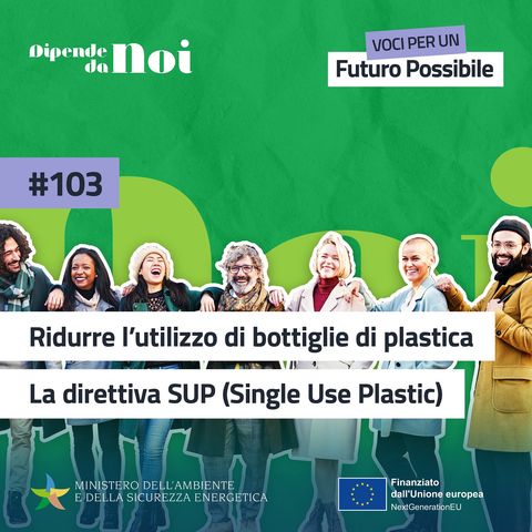 Plastic free || Ridurre l'uso di bottiglie di plastica: la Direttiva SUP