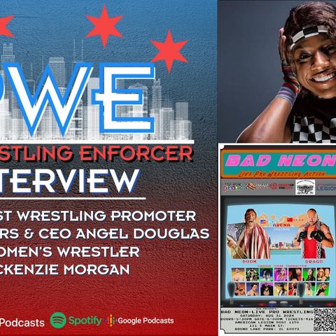 PWE Report Podcast with Third Coast Wrestling Promoter Jeremiah Avery and CEO Angel Douglas with Women's Wrestler Mackenzie Morgan