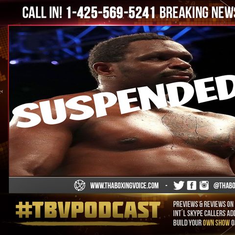 ☎️WBC Suspends Whyte Interim Title & Mandatory Shot At Wilder🤯After Failed PED Test💉