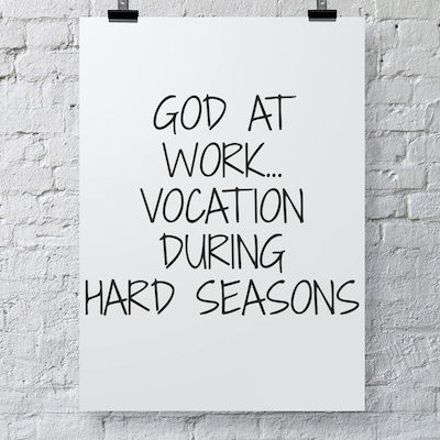 God at Work...Not Just a Paid Job, A Way of Life