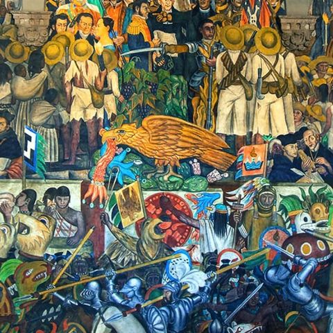 Los murales de Diego Rivera