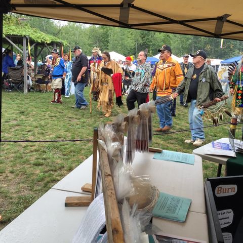 Some of the beginning of the Pow Wow