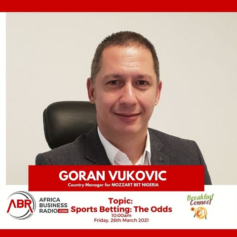 Sport Betting in Africa, The Odds - Goran Vukoric