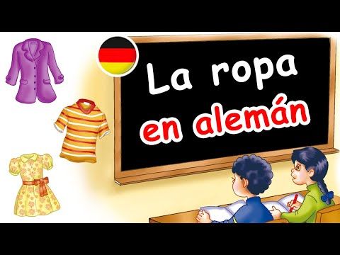 10. 🇩🇪  La ropa ► en ALEMÁN 💛