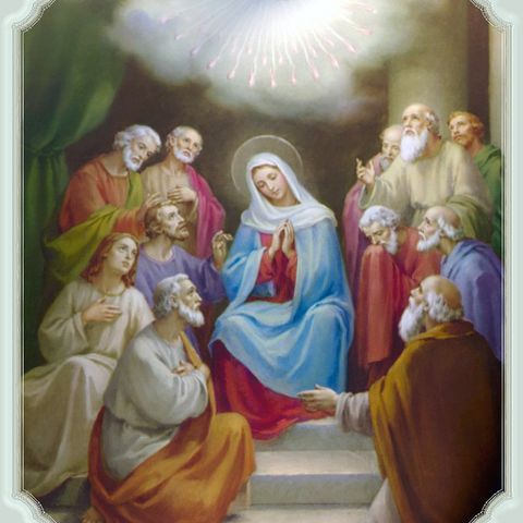MISTERI GLORIOSI - Discesa dello Spirito Santo su Maria e gli apostoli