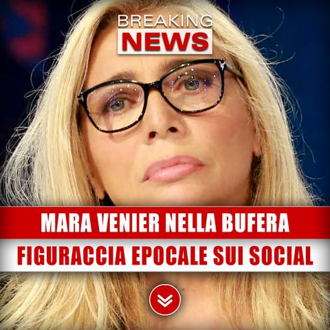 Mara Venier Nella Bufera: Figuraccia Epocale Sui Social!