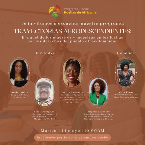 Trayectorias afrodescendientes: maestros en la luchas afro