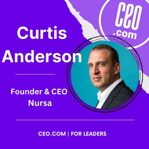 Nurse Founder & CEO Curtis Anderson